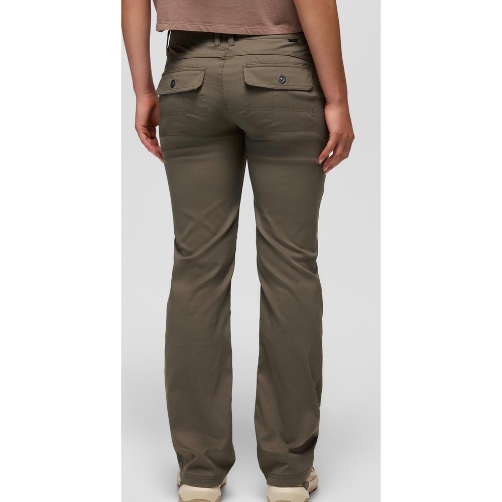 Prana Halle convertible hiking pants slate green women's size  10 - Picture 2 of 6